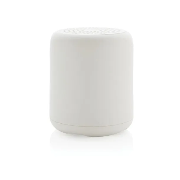  RCS certified recycled plastic 5W Wireless speaker - XD Collection White 