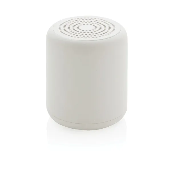  RCS certified recycled plastic 5W Wireless speaker - XD Collection White 