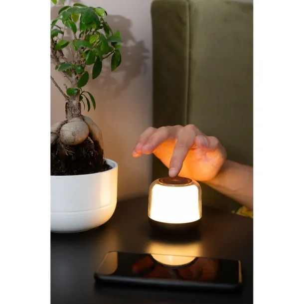 Seamus 5W bežični zvučnik s RGB svjetlom Crna