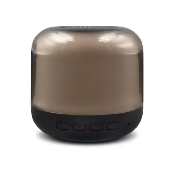 Seamus 5W bežični zvučnik s RGB svjetlom Crna