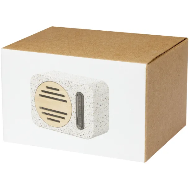 Terrazzo 5W Bluetooth® speaker - Unbranded Natural