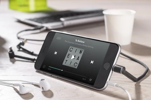 RICO 6 in 1 USB cable Crna