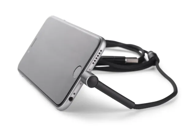 RICO 6 in 1 USB cable Crna