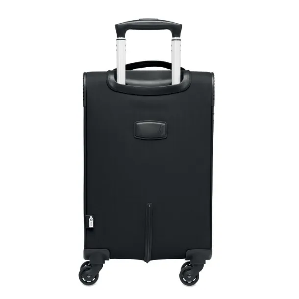 VOYAGE 600D RPET Soft trolley Black