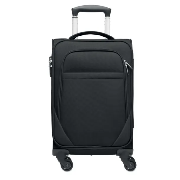 VOYAGE 600D RPET Soft trolley Black