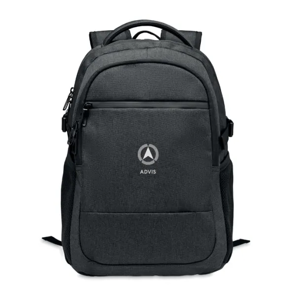 HANA 600D RPET laptop backpack Black