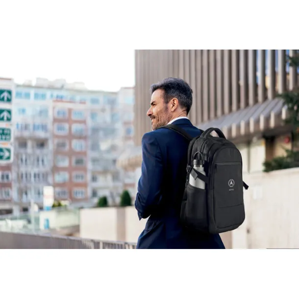 HANA 600D RPET laptop backpack Black