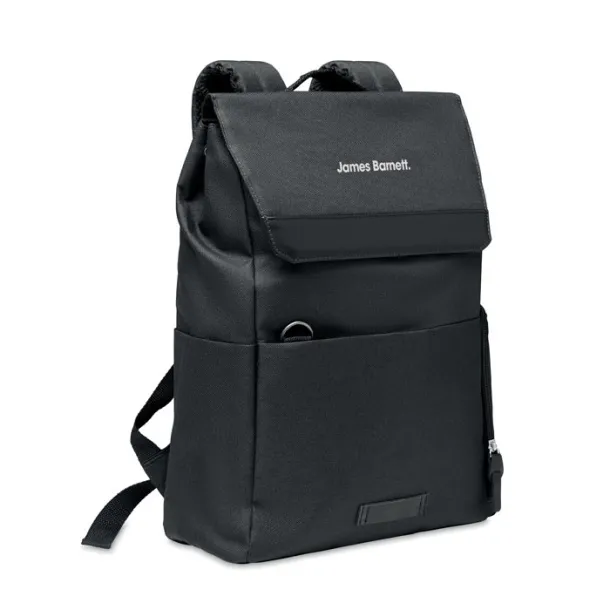 DAEGU LAP 600D RPET laptop backpack Black