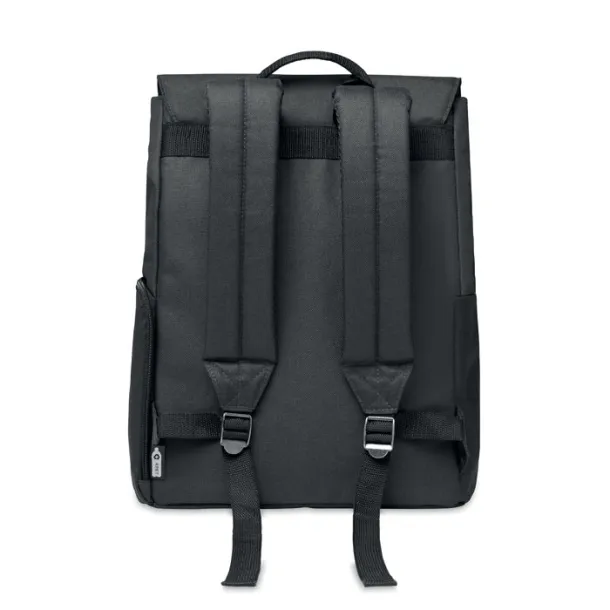 DAEGU LAP 600D RPET laptop backpack Black