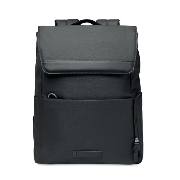 DAEGU LAP 600D RPET laptop backpack Black