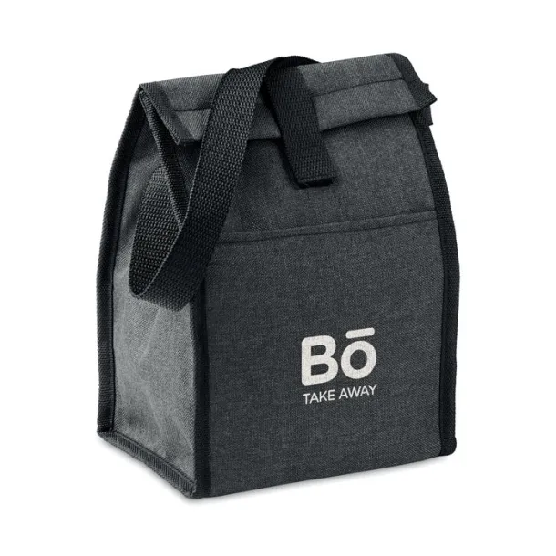 BOBE 600D RPET insulated lunch bag Black