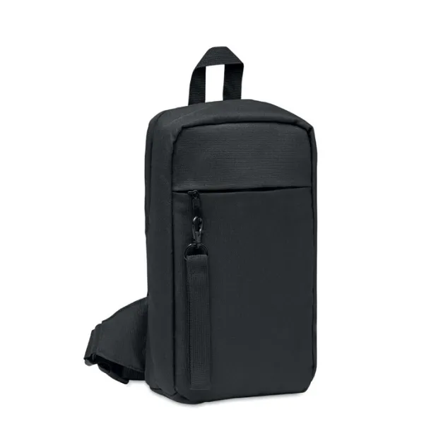 CEBAG Cross chest bag in 600D Rpet Black