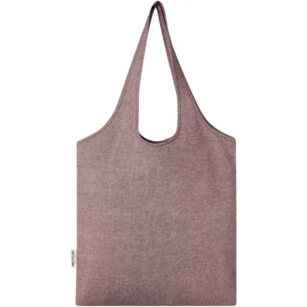 Pheebs 150 g/m² recycled cotton trendy tote bag 7L - Unbranded Kesten