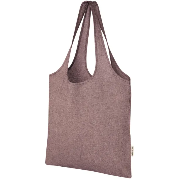 Pheebs 150 g/m² recycled cotton trendy tote bag 7L - Unbranded Kesten