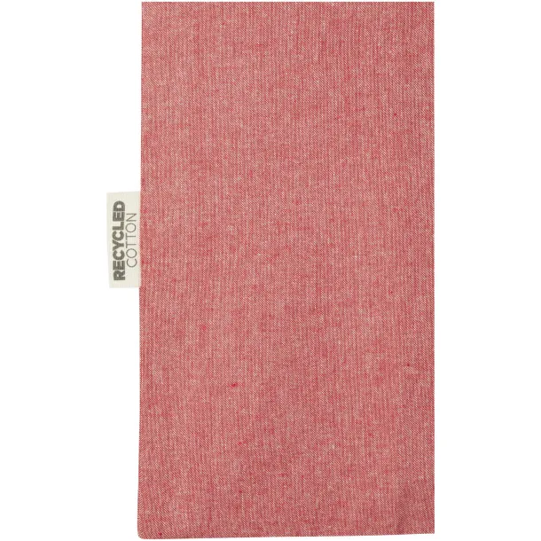 Pheebs 7L moderna vrećica od recikliranog pamuka 150 g/m² - Unbranded Heather red