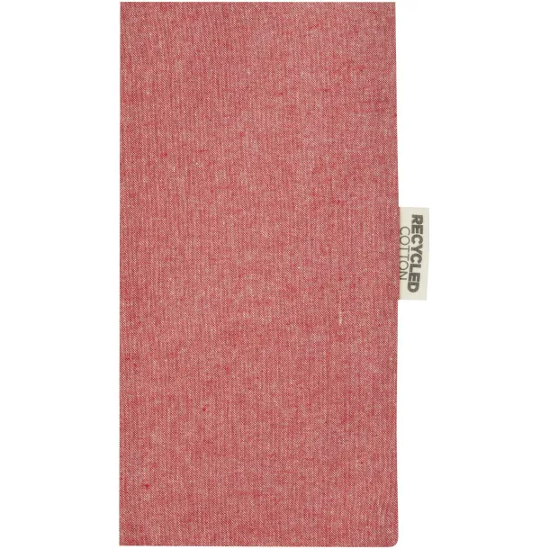 Pheebs 7L moderna vrećica od recikliranog pamuka 150 g/m² - Unbranded Heather red