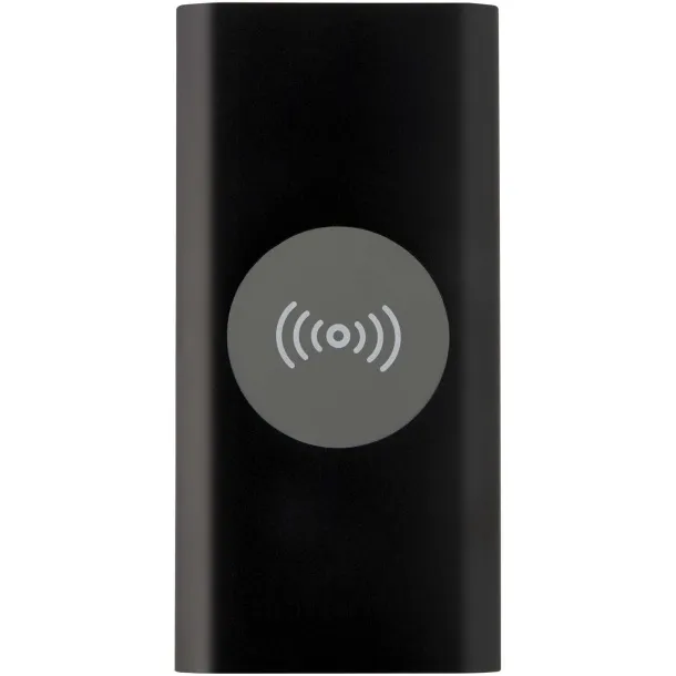 Juice 8000 mAh Type-C recycled aluminium wireless power bank Crna