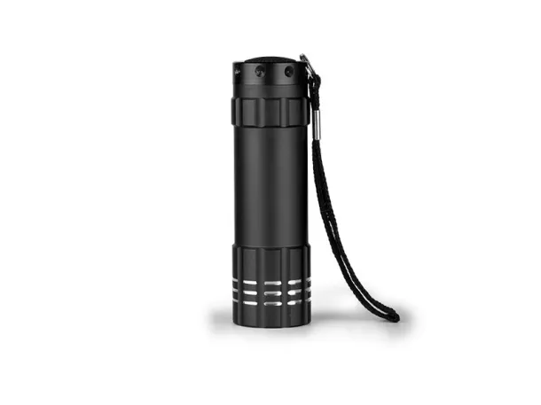 MAJORKA 9 LED torch Black