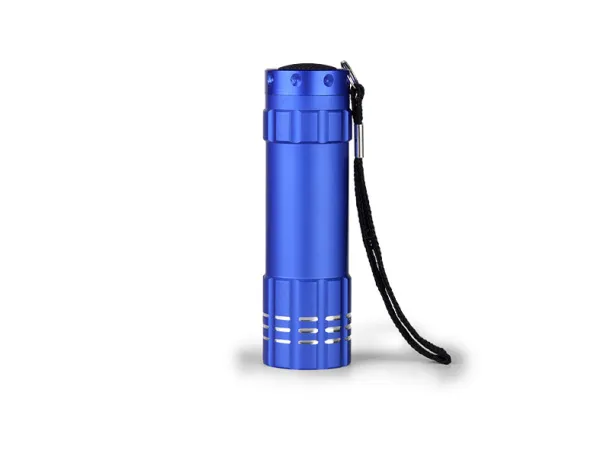 MAJORKA 9 LED torch Blue