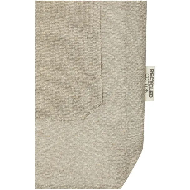 Pheebs 9L torba od recikliranog pamuka s prednjim džepom 150 g/m² Prirodna