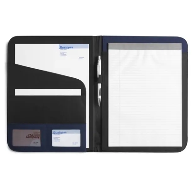  Conference folder A4 with notebook navy blue