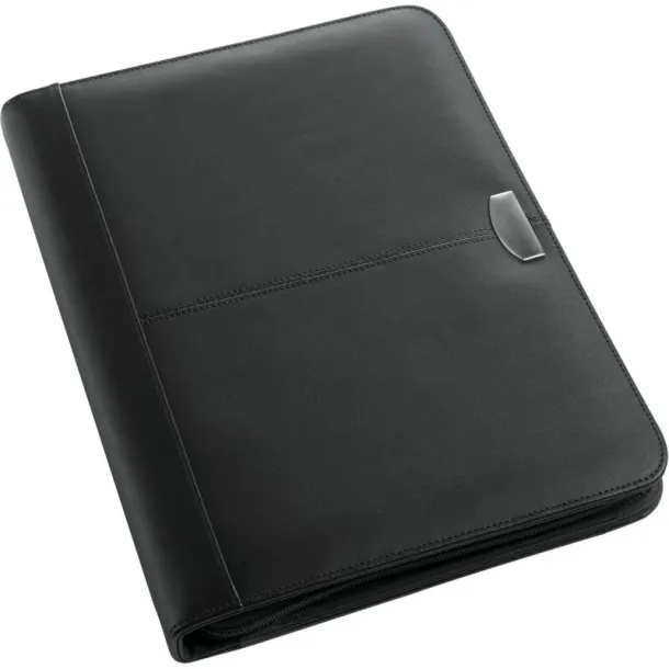 Conference folder A4 with notebook Crna