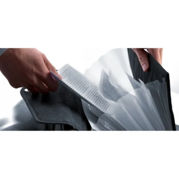  Conference folder A4 with notebook Crna