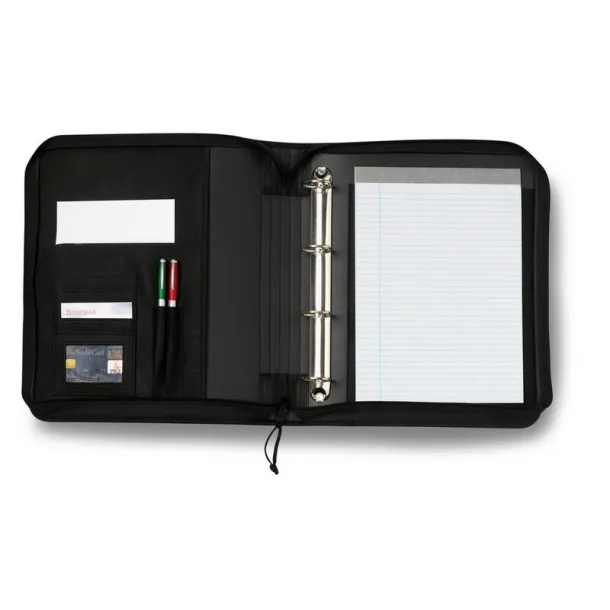  Conference folder A4 with notebook Crna