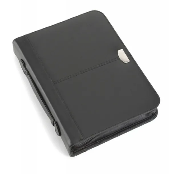  Conference folder A4 with notebook Crna