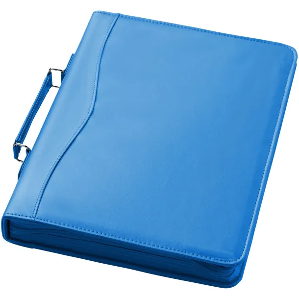 Ebony A4 briefcase portfolio - Bullet Aqua blue