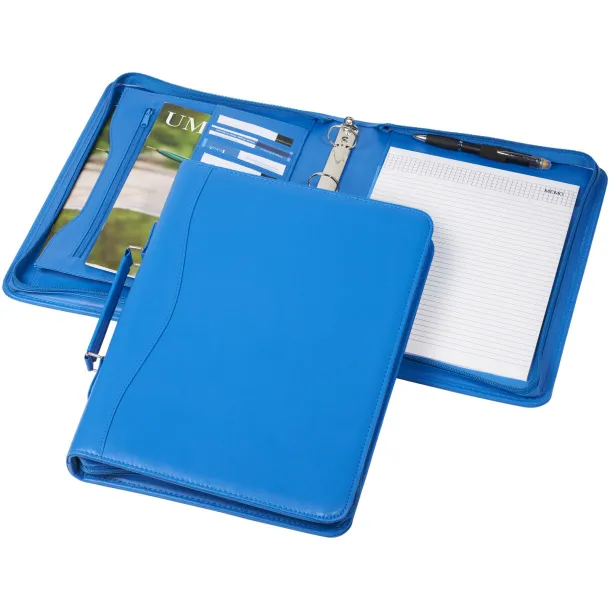 Ebony A4 briefcase portfolio - Bullet Aqua blue