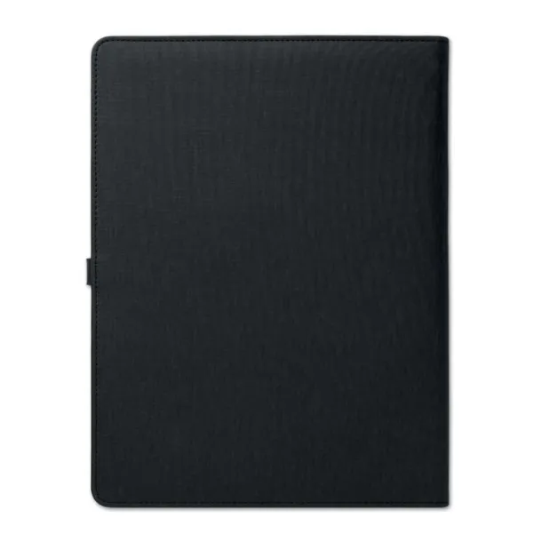 SMARTFOLDER A4 folder w/ wireless charger Black