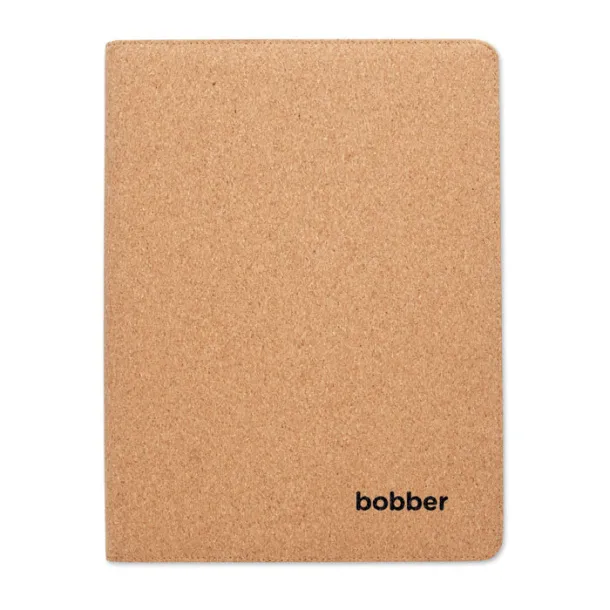 CONCORK A4 cork conference folder Beige