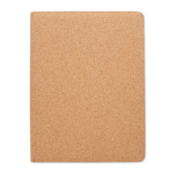 CONCORK A4 cork conference folder Beige