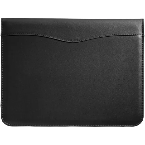 Ebony A4 portfolio - Unbranded Solid black