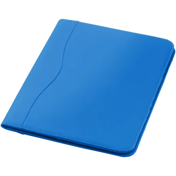 Ebony A4 portfolio - Unbranded Aqua blue