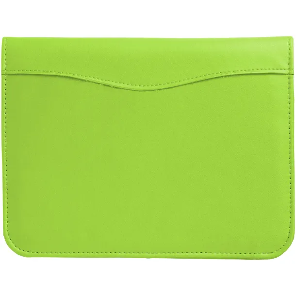 Ebony A4 portfolio - Unbranded Apple Green