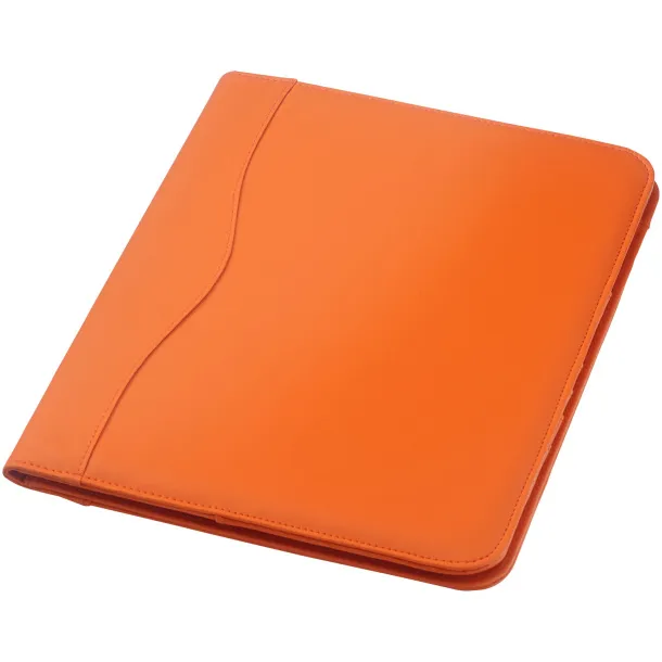 Ebony A4 portfolio - Unbranded Orange