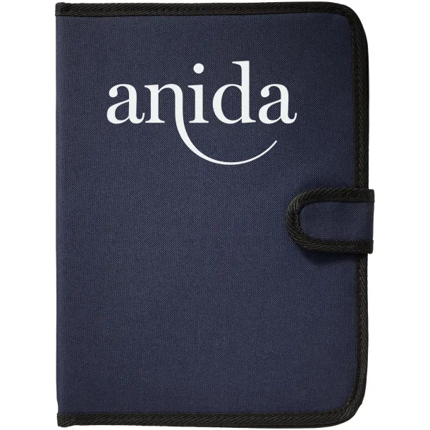 University A4 portfolio - Unbranded Navy Blue