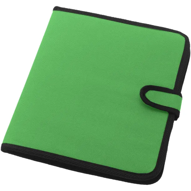 University A4 portfolio - Unbranded Transparent green