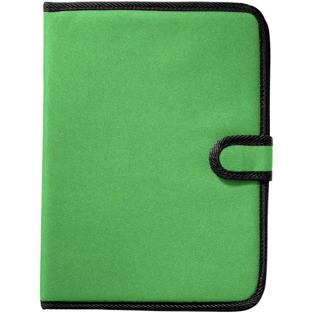 University A4 portfolio - Unbranded Transparent green