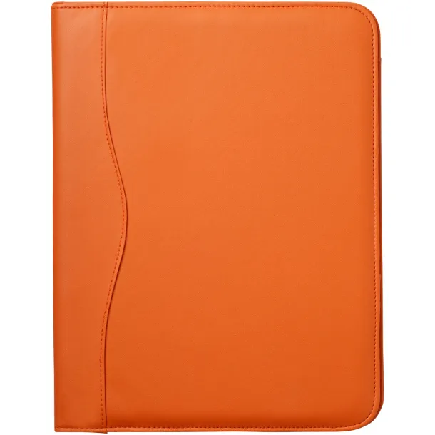 Ebony A4 portfolio - Unbranded Orange