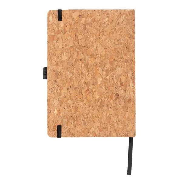  Cork hardcover notebook A5 - XD Collection Brown 