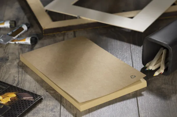 GREN Writing pad  A5 naturalny