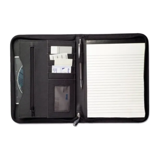  Conference folder A5 with notebook Crna