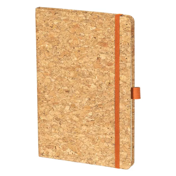 CORK A5 A5 notebook - PRO BOOK Orange