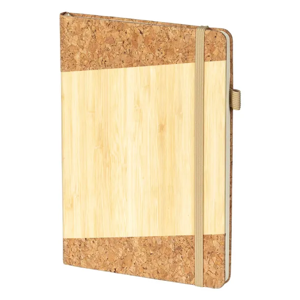 KLIMT CORK Notes, A5 Krem Bež