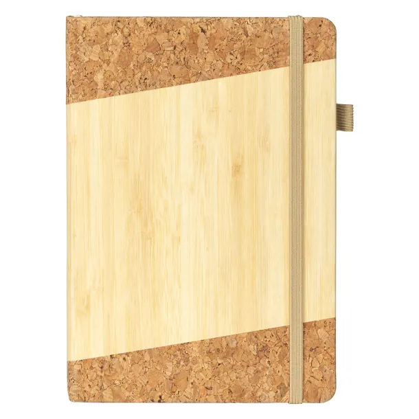 KLIMT CORK Notes, A5 Krem Bež