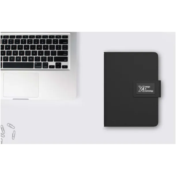 SCX.design O16 A5 light-up notebook powerbank - SCX.design Solid black