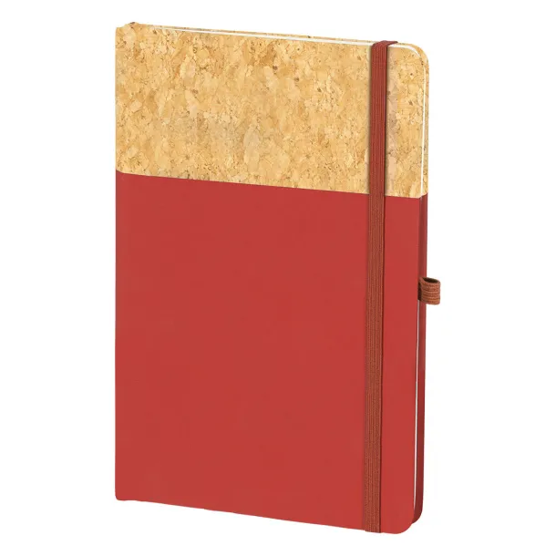 NOTE CORK A5 notebook Red